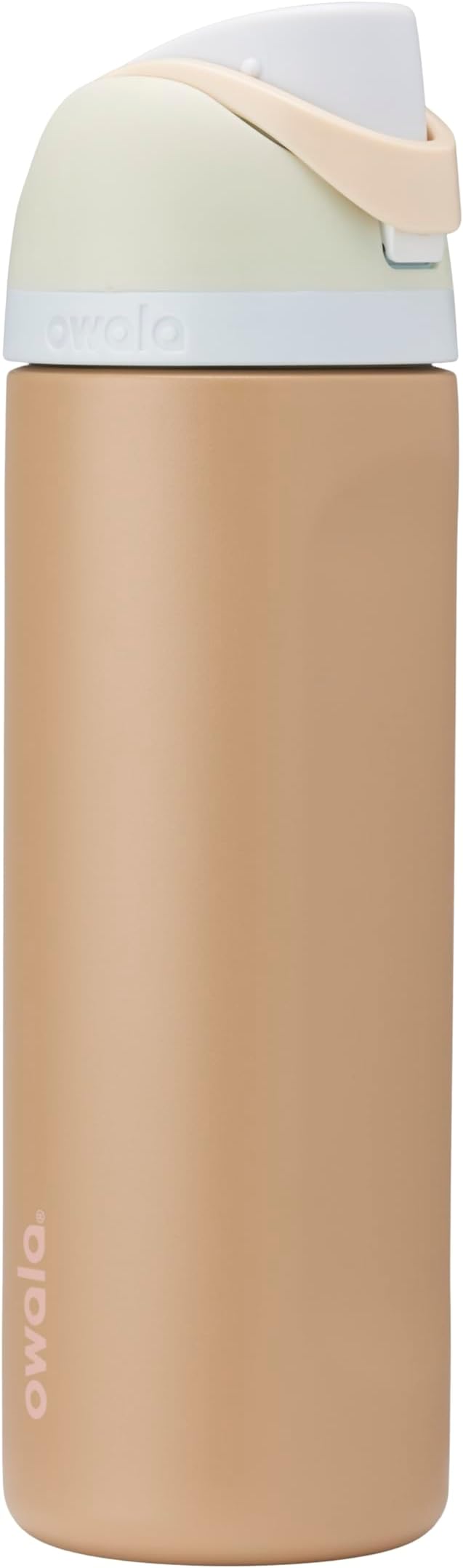 Owala FreeSip Stainless Steel Water Bottle 24 oz Mint/Brown by Unknown
