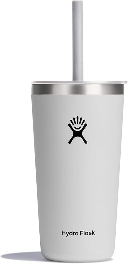 20 OZ All Around Tumbler Straw LID White by Unknown