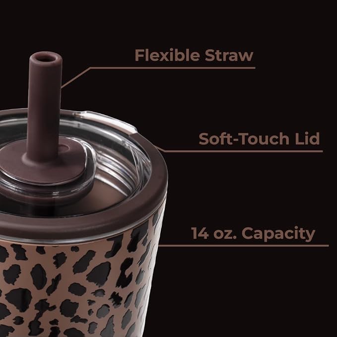 HydroJug Everyday Tumbler 14 oz, Ceramic-Lined Straw Cup - Image 4