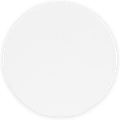 Restaurantware Paper Coasters 100 Pack of 3.5 Inch Disposable Beverage Coasters Absorbent for Hot and Cold Drinks White Coffee Cup Essentials for Table Decor, Kitchen, Home Patio or Living Room