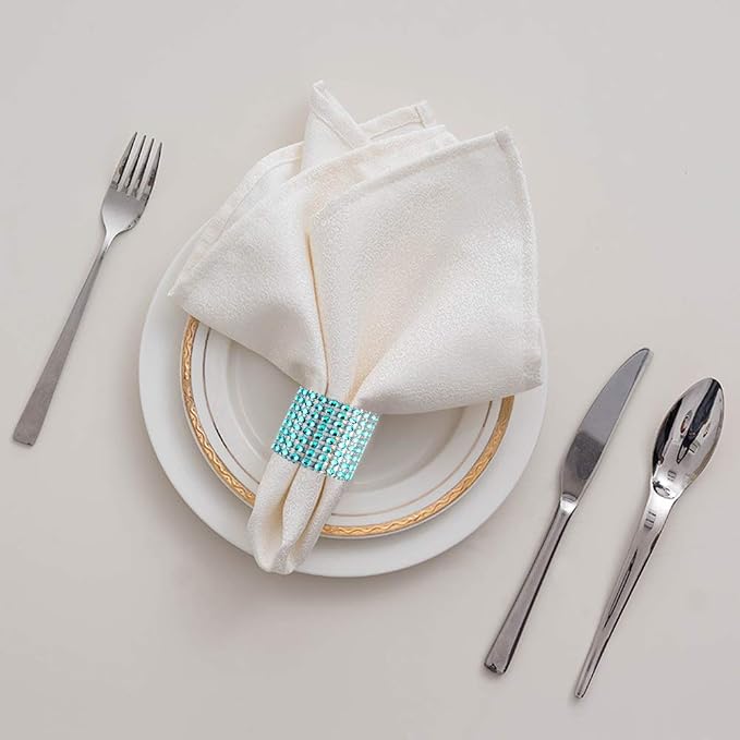 Accmor 100pcs Napkin Rings, DIY Decoration - Image 3