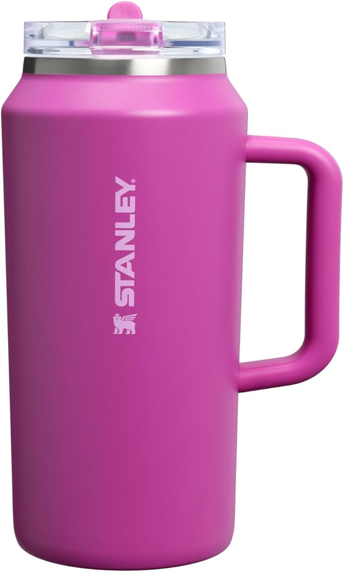 STANLEY Quencher ProTour Flipstraw Tumbler, 64 oz, Dark Blossom | Built-In by Unknown