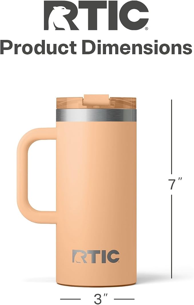 RTIC 16oz Road Trip Travel Mug - Image 5