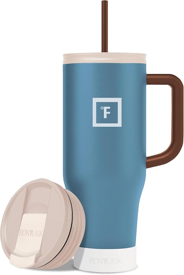 IRON °FLASK 40 oz Co-Pilot Insulated Travel Mug | Insulated Travel Mug by IronFlask