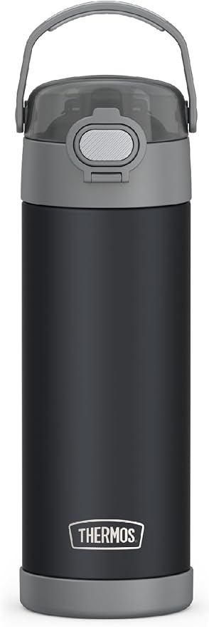 THERMOS FUNTAINER 16 Ounce Stainless Steel Vacuum Insulated Bottle by Thermos