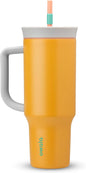 Owala Tumbler Stainless Steel Water Bottle 40 oz Tropical | 2-in-1 Sip-or-Swig by Unknown