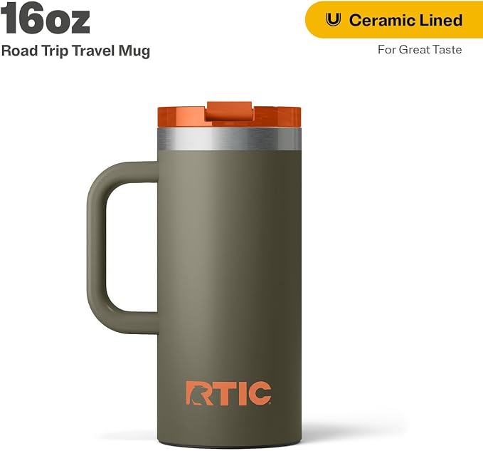 RTIC 16oz Road Trip Travel Mug - Image 2