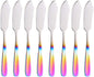 Buyer Star Cheese Butter Knife, Stainless Steel 18/10 6" Mini Desert Knives by BuyerStar