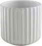 Nordic Ceramic Mug, Japanese Tea Cup 6oz Striped Cup No Handle Drinking Cup by Unknown