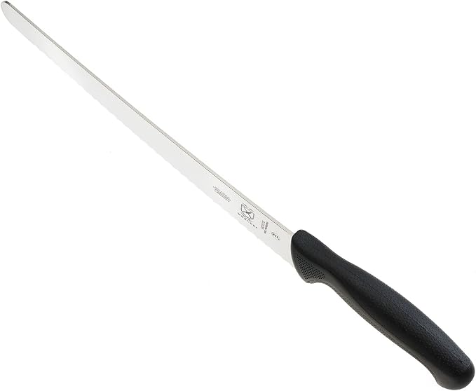 Mercer Culinary M23213 Millenia Black Handle, 12-Inch Wavy Edge, Brisket Knife - Image 6