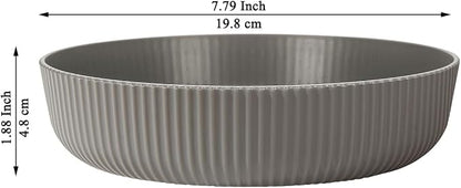 Kyraton Pasta Bowls Set of 4, 37oz Salad Bowls Soup Bowls Large Pasta Serving - Image 2