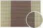 New Star Foodservice 28249 Crossweave Woven Vinyl Placemats, Set of 4, Wild Oak