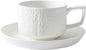 Rock Texture Embossed Ceramic Coffee Set, 6 oz | Tea Set, Cappuccino Espresso by JinGlory