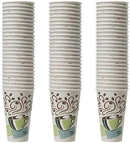 Dixie Perfectouch Insulated Paper Hot Cup, Coffee Haze Design - Image 2