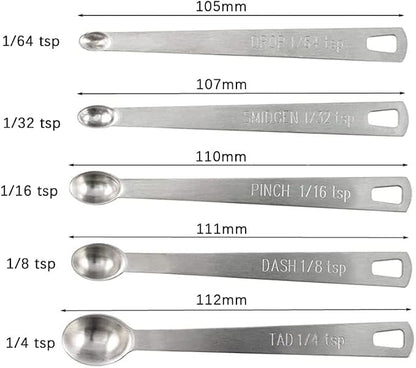 15-Pc Stackable Measuring Cups and Mini Spoons Set - Image 2