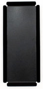 Aluminum Organizer Tray for Desk & Entryway - Minimalist Metal Catchall for Keys, Jewelry, Wallet | A7 Tall, Black | by PROGETTO2.70