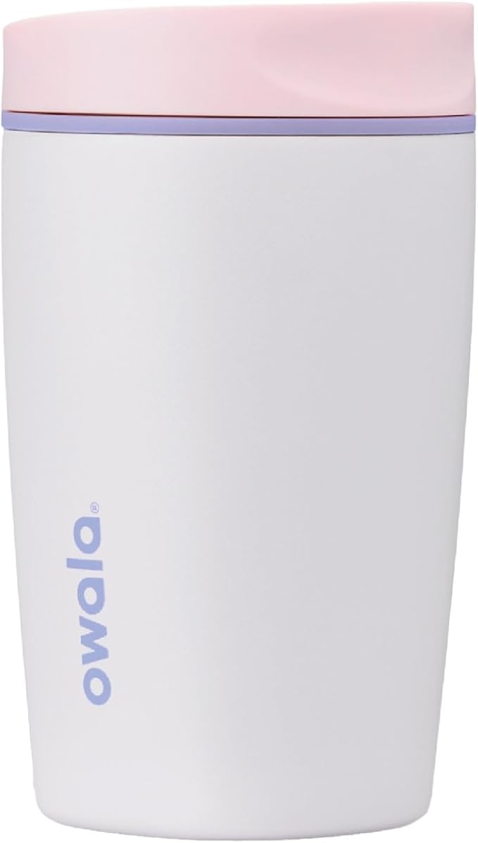 Owala SmoothSip Slider Insulated Travel Coffee Cup 12 oz Candy Coated by Unknown