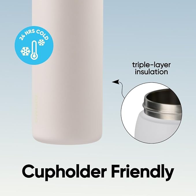 Owala FreeSip Stainless Steel Water Bottle 32 oz Iced Breeze - Image 4