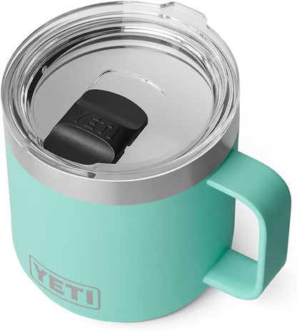 YETI Rambler 14 oz Ceramic Lined Stackable Mug, Vacuum Insulated, Stainless by YETI