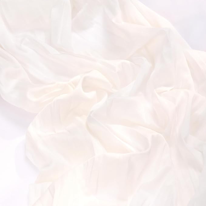 2 Pack Ivory White Cheesecloth Table Runner Rustic Gauze Centerpiece | - Image 5