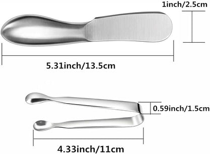 Spreader Knife Set, 6-Piece Cheese and Butter Spreader Knives | Mini Serving - Image 2