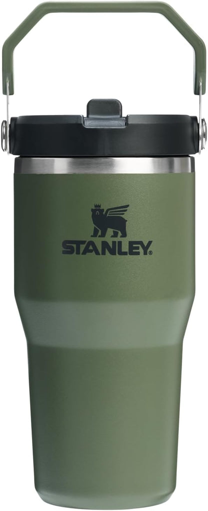 STANLEY IceFlow 2.0 Flip Straw Tumbler, 20 oz, Dried Pine | Easy Carry Handle | by Unknown