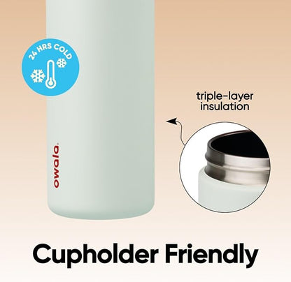 Owala FreeSip Stainless Steel Water Bottle 32 oz Boneyard - Image 3