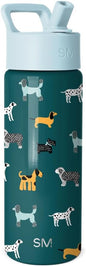 Simple Modern Kids Water Bottle & Toddler Cup | 18oz | Dogs | Insulated by Unknown