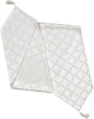 Lenox Laurel Leaf Reversible Table Runner, Platinum by Lenox
