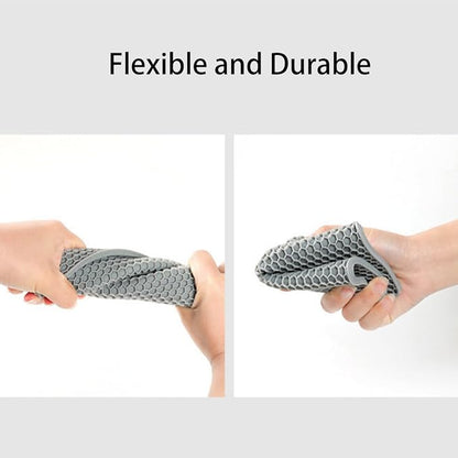 Silicone Non-Slip, Heat Resistant & Water-Trapping Trivet Mats - Image 3