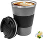 Coffee Mug with Leak Proof Lid, Travel Mug Stainless Steel Tumbler, Double Wall by Unknown