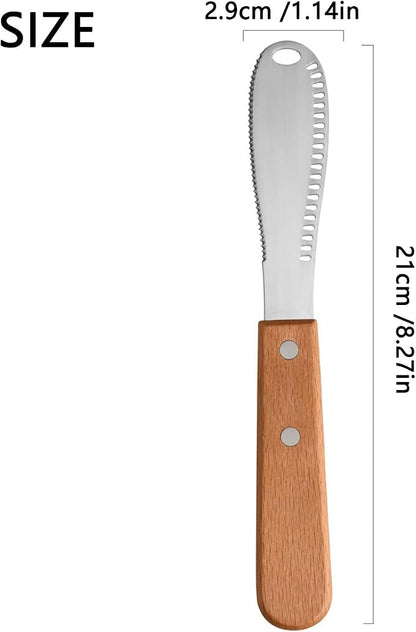 Stainless Steel Butter Spreader Butter Knife Spreader - Image 5