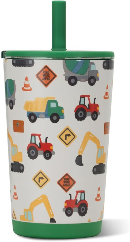 HydroJug Everyday Tumbler 14 oz Ceramic-Lined Straw Cup, Under Construction | - Image 2