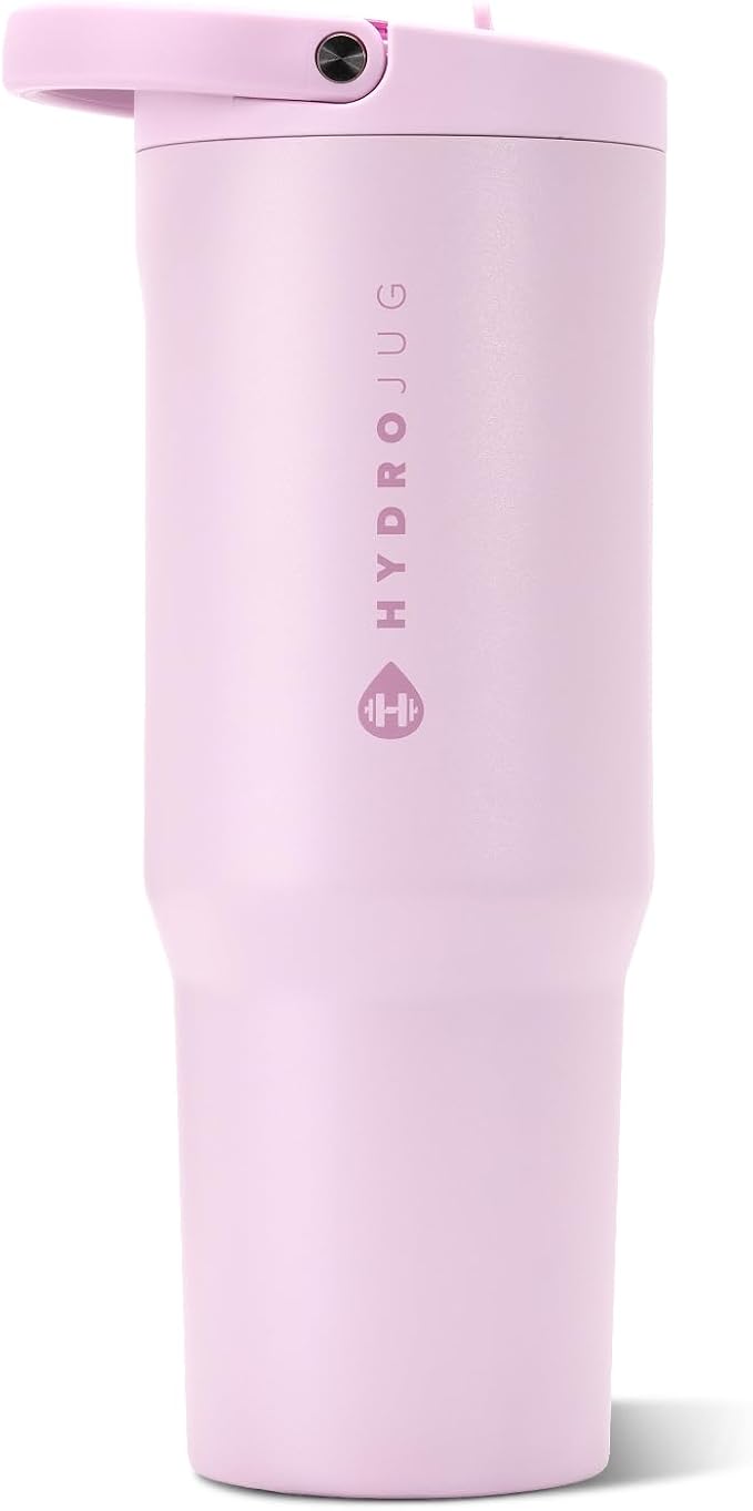 HydroJug Sport 40 oz Insulated Stainless Steel Water Bottle, Sweet Pea by Hydrojug