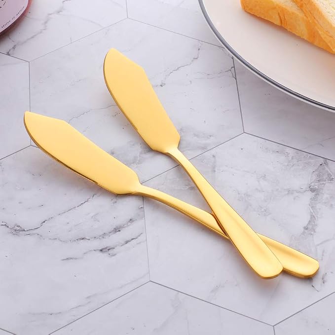 Stainless Steel Cheese Dessert Knives, Breakfast Butter Knife, Slicer Sandwich - Image 4