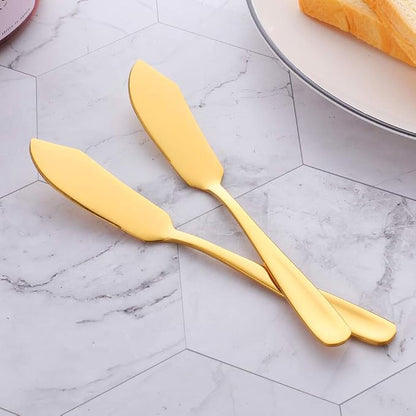 Stainless Steel Cheese Dessert Knives, Breakfast Butter Knife, Slicer Sandwich - Image 4