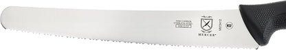 Mercer Culinary M23412 Millennia Black Handle, Wide Fine Sawtooth Blade - Image 4