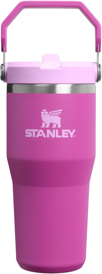 STANLEY IceFlow 2.0 Flip Straw Tumbler, 14 oz, Dark Blossom | Easy Carry Handle by Unknown