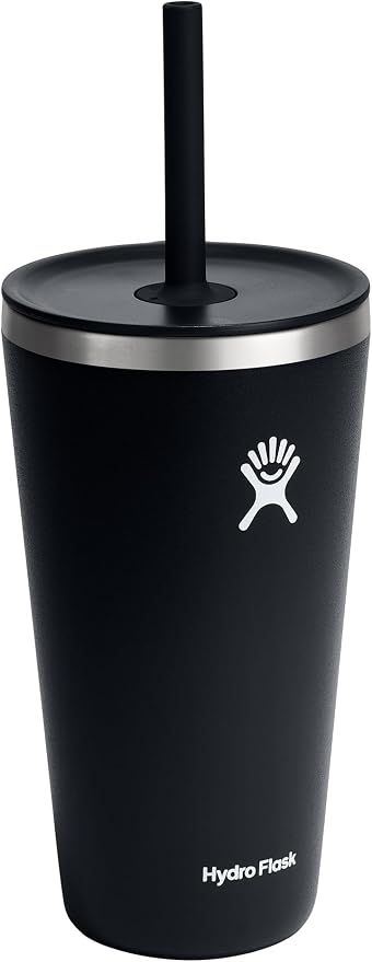 28 OZ All Around Tumbler Straw LID Black - Image 6