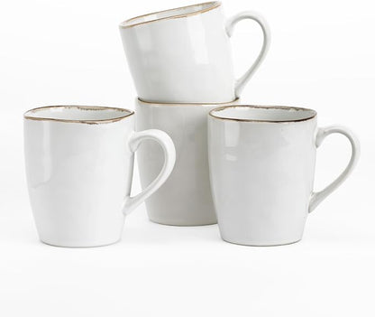 famiware Aurora Coffee Mugs, 14oz Mug Set of 4, Stoneware Mug, Cups by Famiware