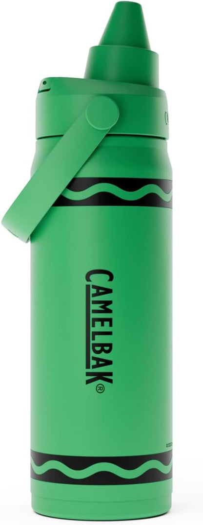 CamelBak Crayola Chug Stainless Steel Water Bottle 16oz, Mountain Meadow | - Image 2