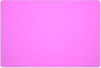 Silicone Placemats, Food-Grade Non-Slip Waterproof, Dining, Stain Resistant, Countertop Protector, Kitchen Counter Mat, Heat Resistant, Baking mat Dishwasher Safe (23.6"×15.7"-1pack, Rose)