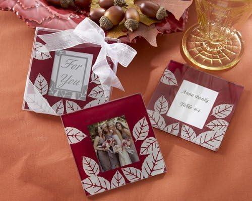 Kate Aspen 27021BG Photo Coasters, Fall Impressions by KateAspen