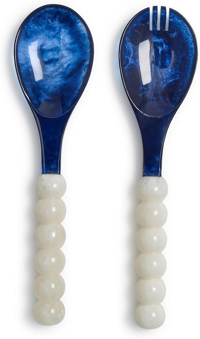 Two's Company Modern Pop Set of 2 Salad Server Set in Gift Box by TwosCompany
