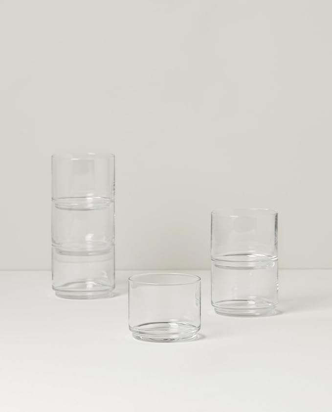 Lenox Tuscany Classics Stackable 6-Piece Short Glasses - Image 4