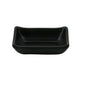 G.E.T. SD-3828-BK Black 2 oz, 3.75" x 2.75" Sauce Dish Nara, Melamine (Pack of 12)