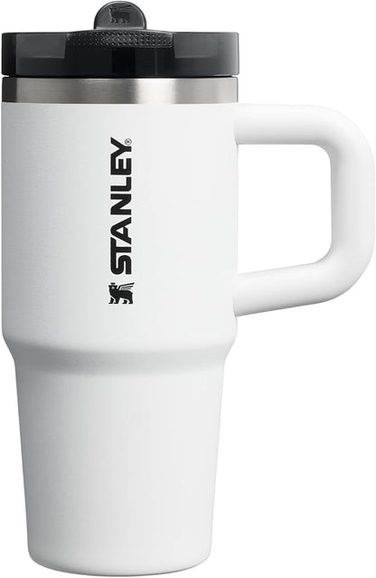 STANLEY Quencher ProTour Flipstraw Tumbler, 14 oz, Chalk | Built-In Straw & by Unknown