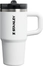 STANLEY Quencher ProTour Flipstraw Tumbler, 14 oz, Chalk | Built-In Straw & by Unknown