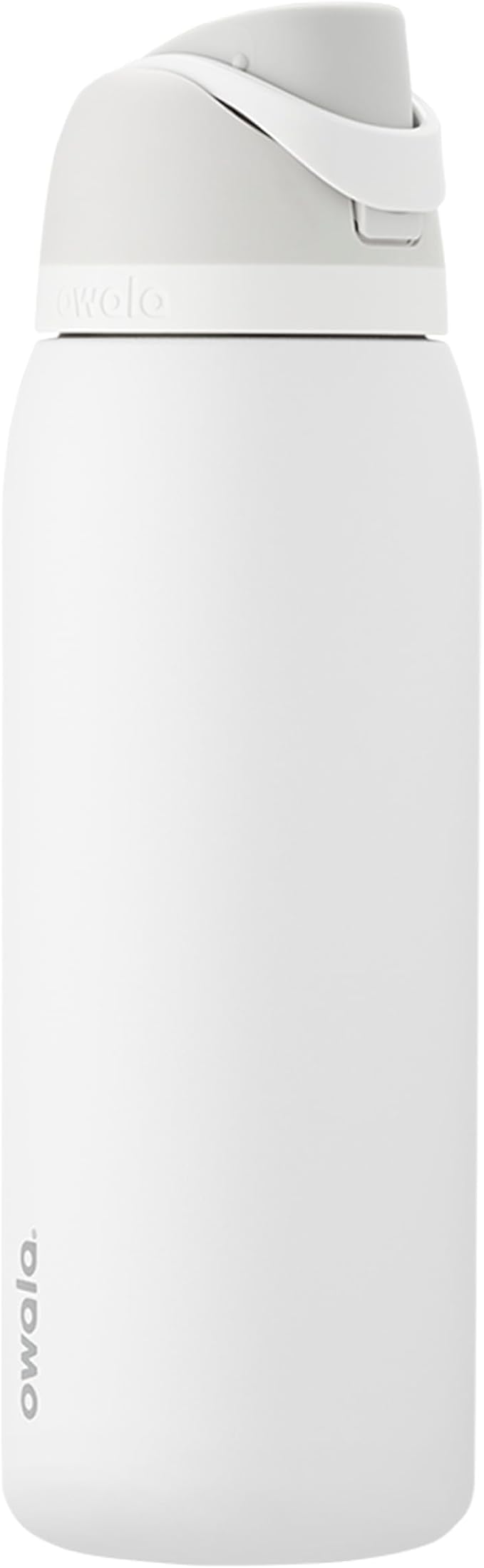 Owala FreeSip Stainless Steel Water Bottle 40 oz Shy Marshmallow by Unknown