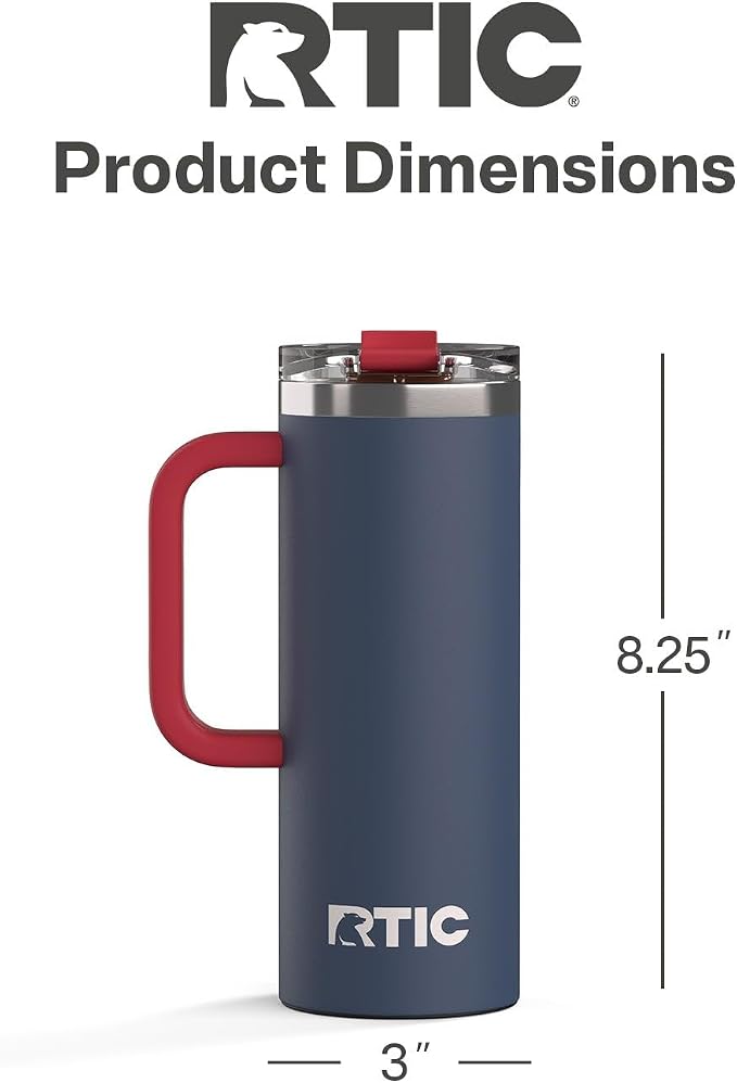 RTIC 20oz Road Trip Travel Mug - Image 4